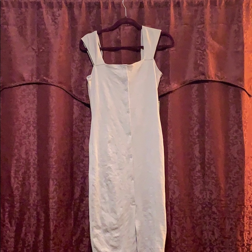 Beautiful cream colored maxi dress